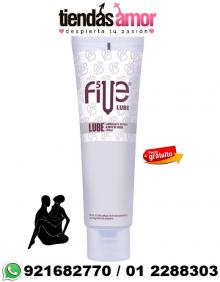 Lubricante intimo five 120ml compatible anal vaginal y juguete